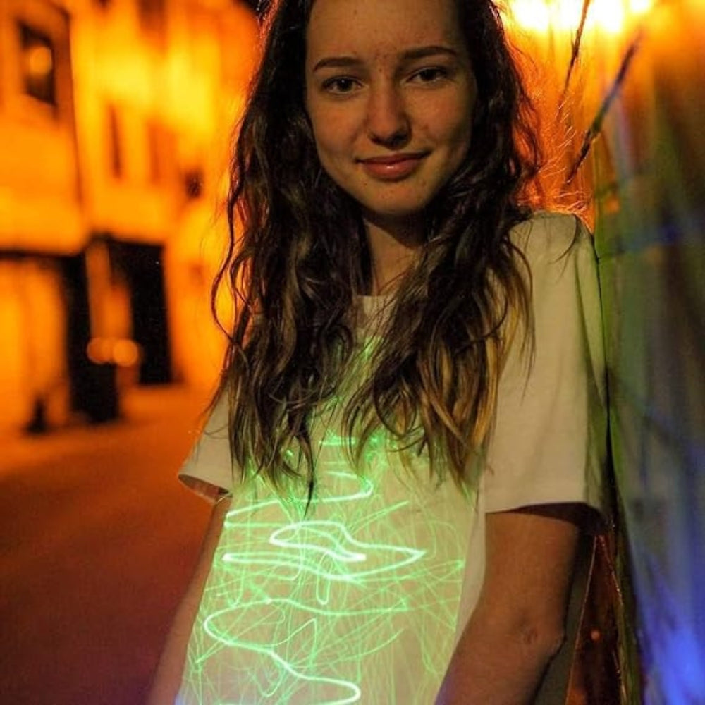 Glow in the Dark Interactive T shirt for Parties, Birthdays & More