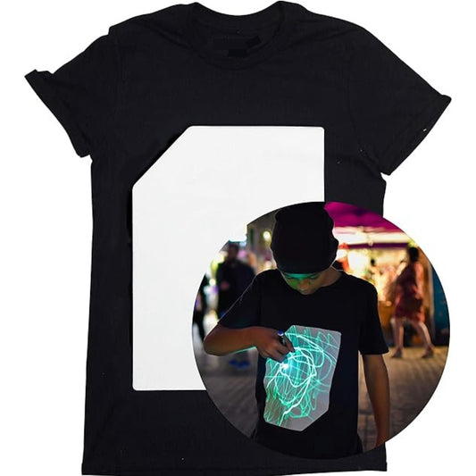 Glow in the Dark Interactive T shirt for Parties, Birthdays & More